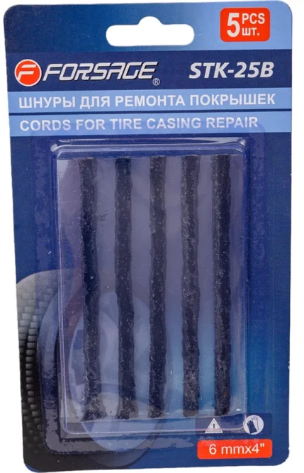 Forsage Padangų remonto kordai, 5 vnt