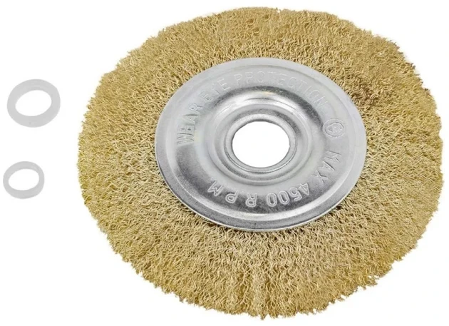 Forsage Minkštas kampinis diskinis šepetys šlifuokliui 150mm