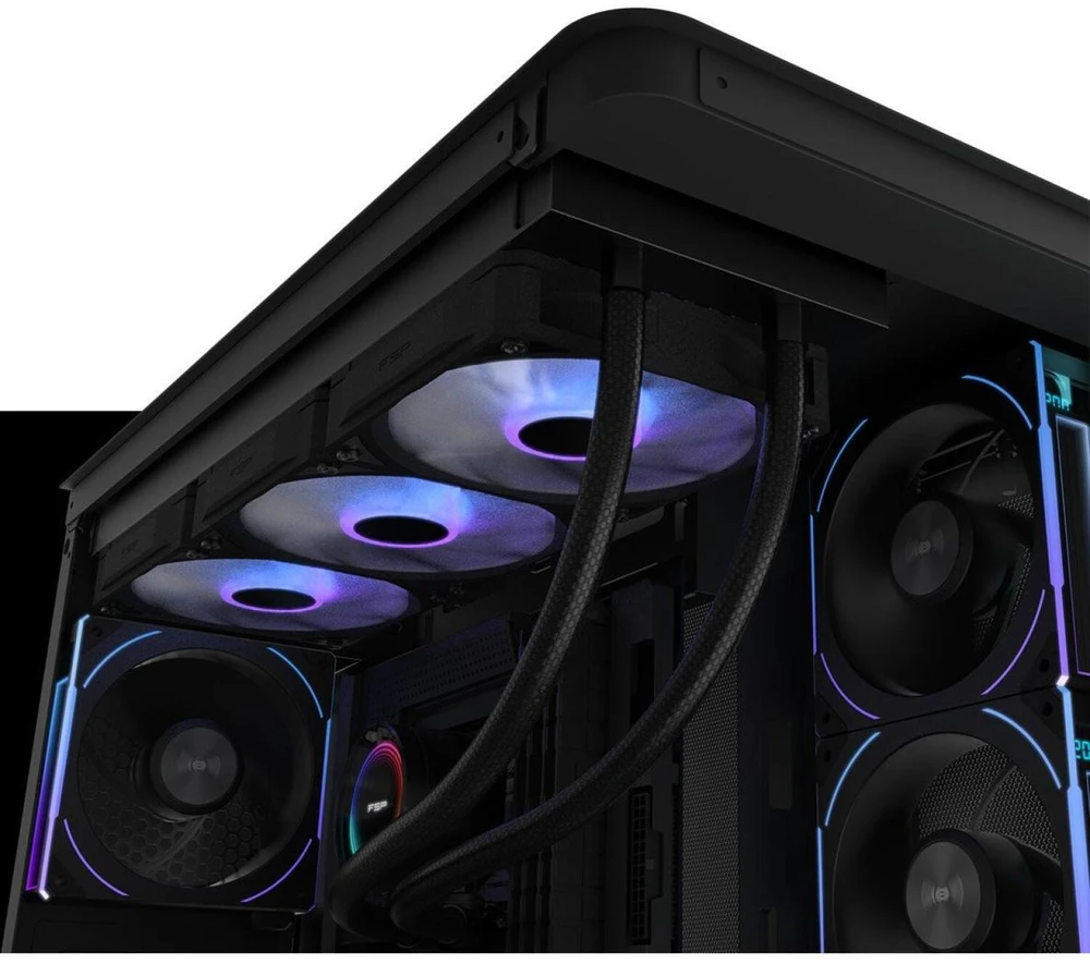 Fortron Midi FSP M580-BP ARGB Juodas