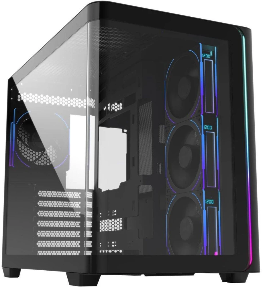 Fortron Midi FSP M580-BP ARGB Juodas