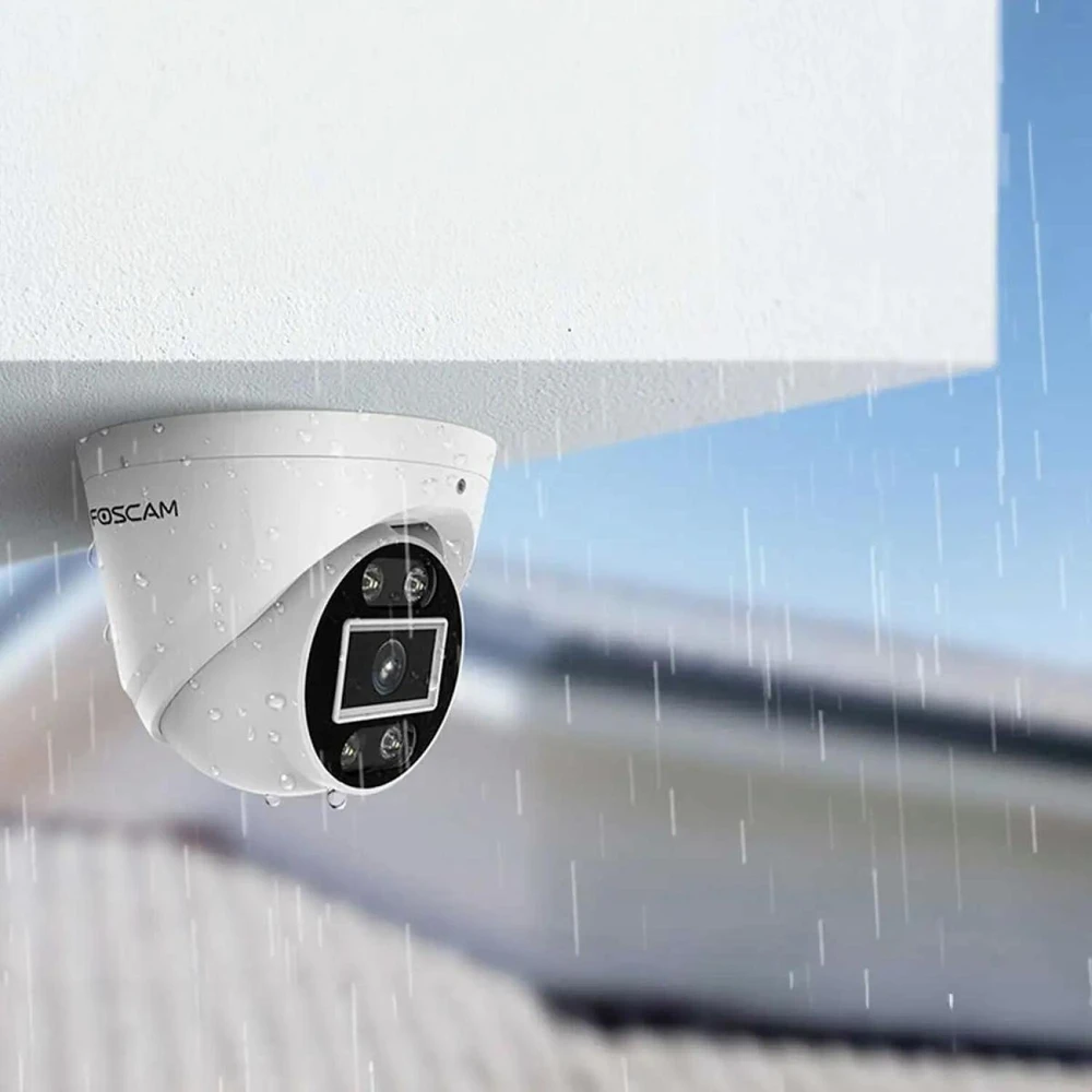Foscam T8EP, IP apsaugos kamera, lauko, laidinė, „Amazon Alexa“ ir „Google Assistant“, 4500 K, FCC, CE, WEEE