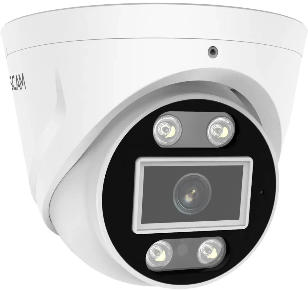 Foscam T8EP, IP apsaugos kamera, lauko, laidinė, „Amazon Alexa“ ir „Google Assistant“, 4500 K, FCC, CE, WEEE