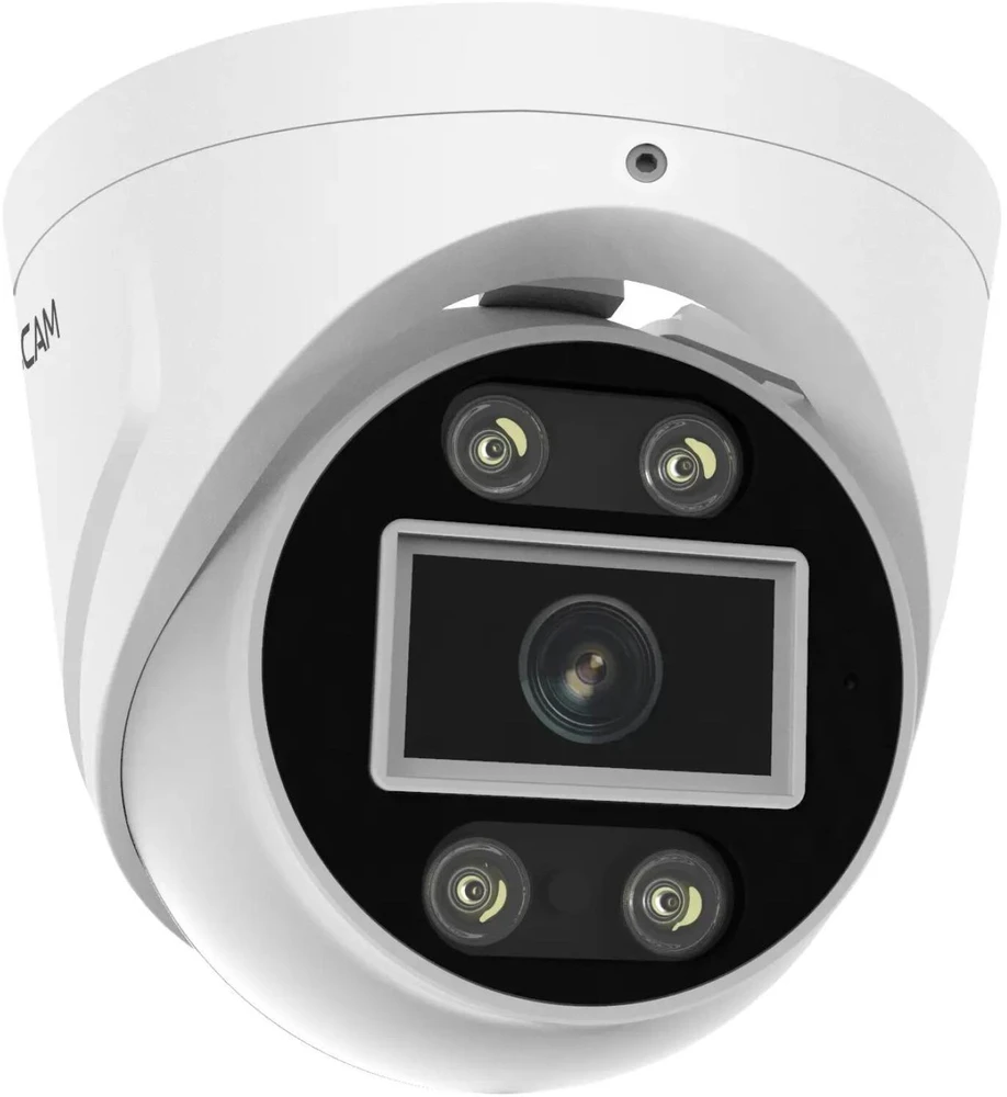 Foscam T8EP, IP apsaugos kamera, lauko, laidinė, „Amazon Alexa“ ir „Google Assistant“, 4500 K, FCC, CE, WEEE