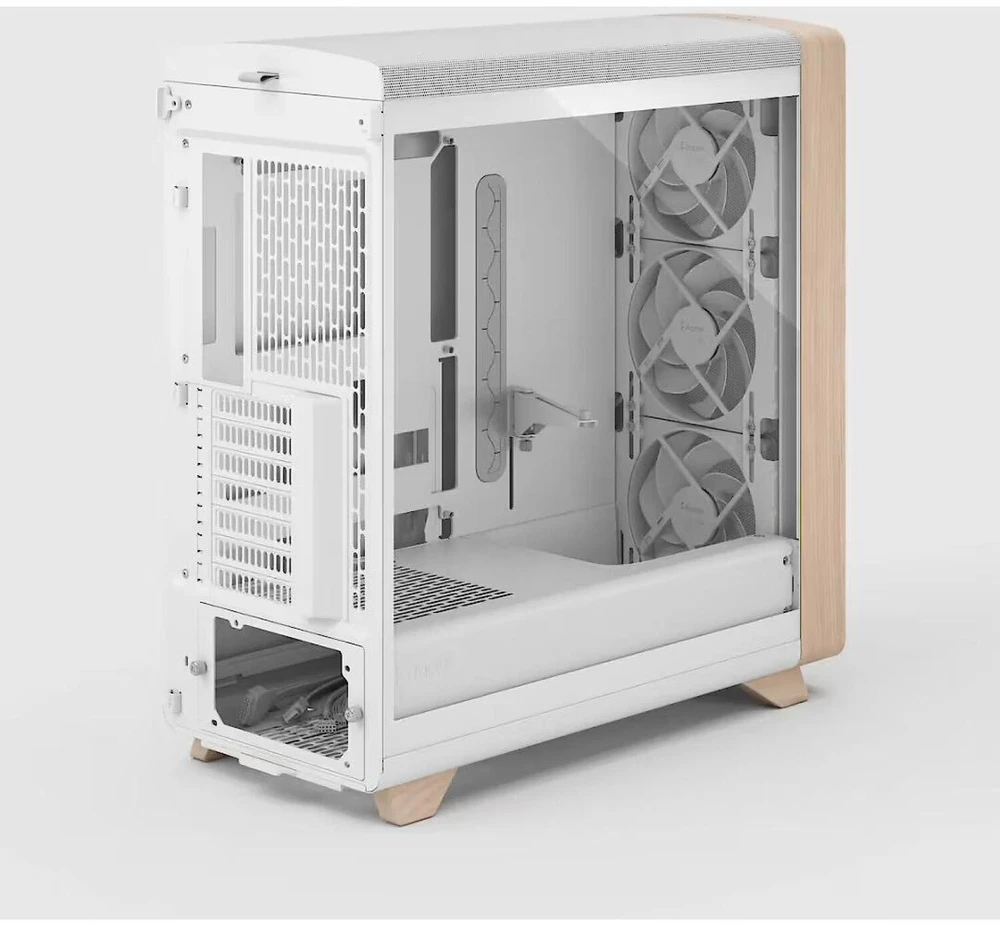 Fractal Design korpusas | Summit | ATX | Chalk baltas TG Clear Tint