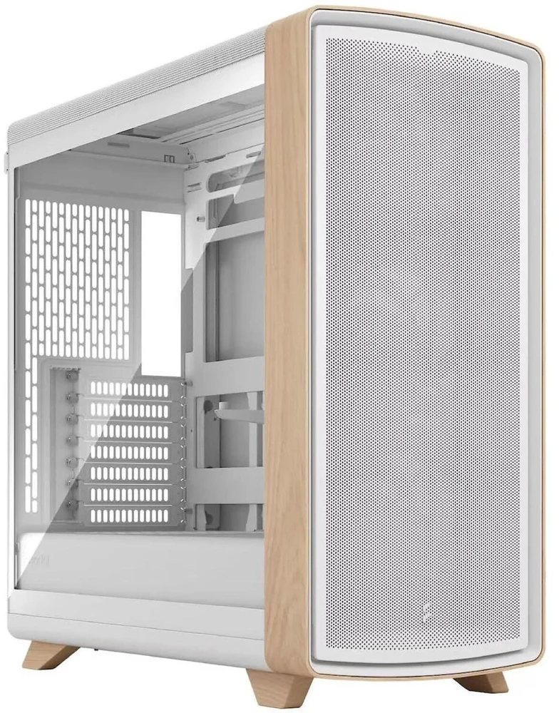 Fractal Design korpusas | Summit | ATX | Chalk baltas TG Clear Tint