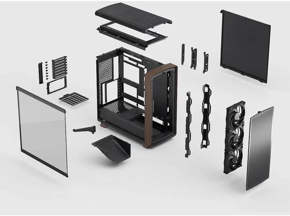 Fractal Design korpusas | Summit | ATX | Juodas TG Light Tint