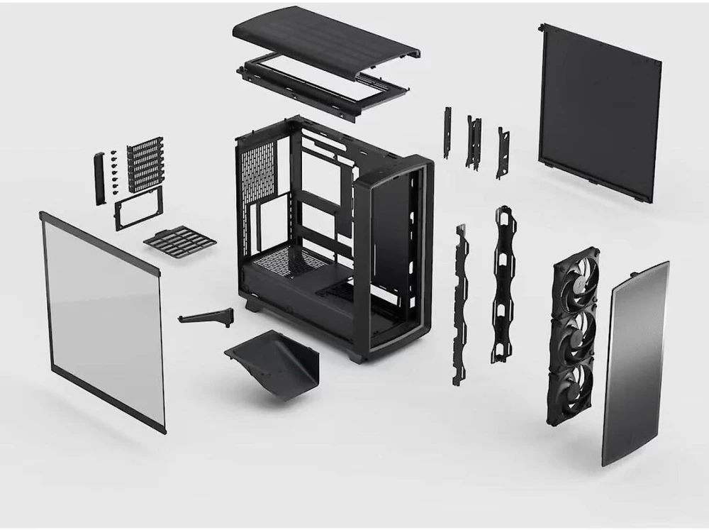 Fractal Design korpusas | Summit | ATX | Ambience Blackout TG šviesus atspalvis
