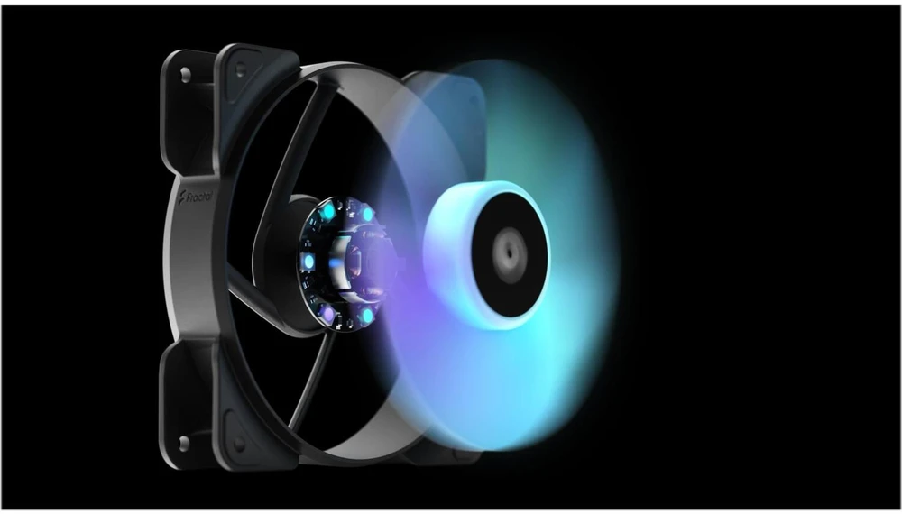 Fractal Design Fraktalų dizainas | Aspect 14 RGB PWM 3-pack | Juodas Rėmas | N/A