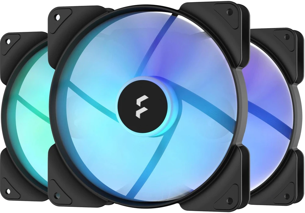 Fractal Design Fraktalų dizainas | Aspect 14 RGB PWM 3-pack | Juodas Rėmas | N/A