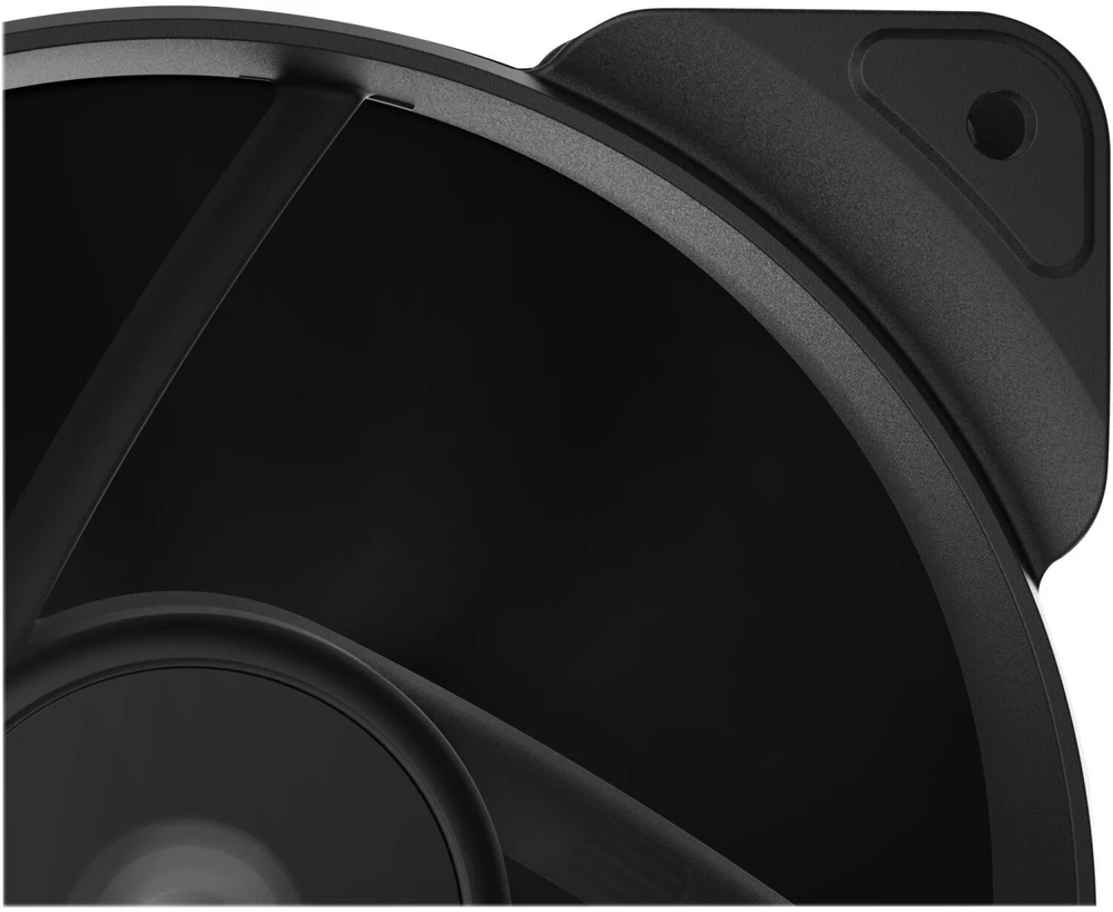 Fractal Design Fraktalų dizainas | 12 aspektas PWM | Juodas | Korpuso ventiliatorius
