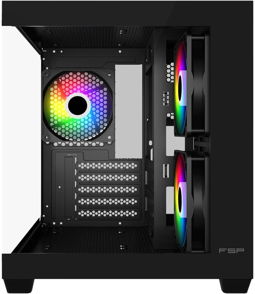 Fortron FSP Case | S140-BA | Mini-ITX, uATX (M-ATX) | Juoda