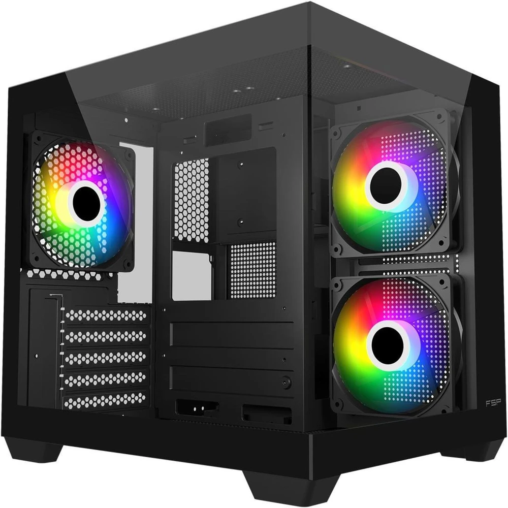 Fortron FSP Case | S140-BA | Mini-ITX, uATX (M-ATX) | Juoda