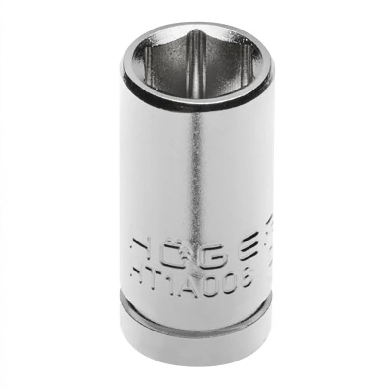 HOGERT Mova 1/4", šešiakampis, metrinė, 9 mm, CrV50BV30, DIN 3124, AS-drive