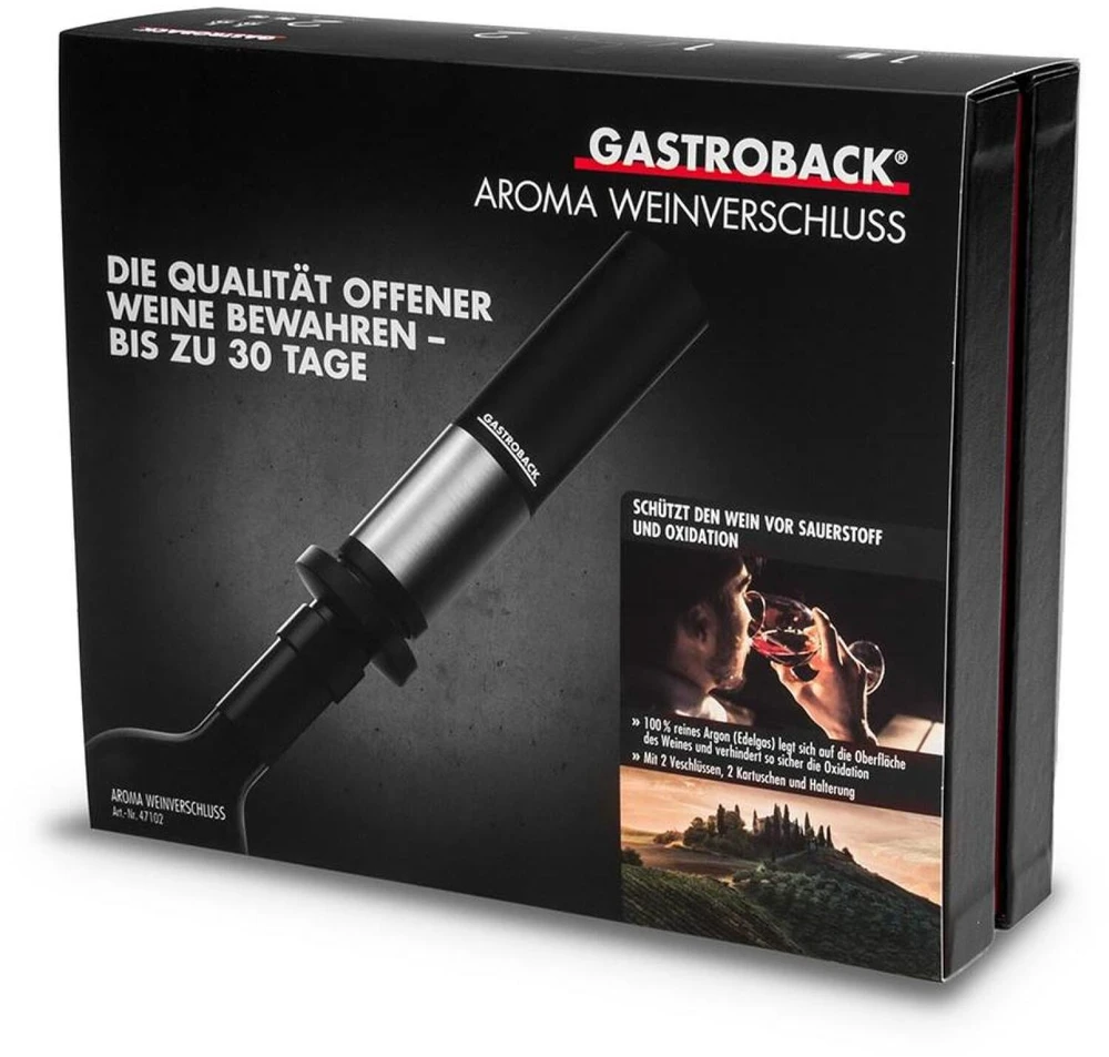 Vyno konservavimo prietaisas su argonu Gastroback Aroma