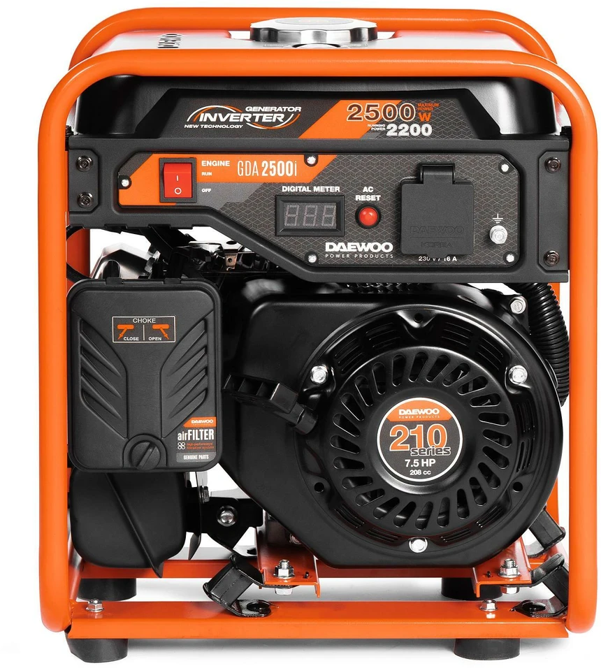 DAEWOO inverterinis benzininis generatorius 1.8KW 230V/GDA 2500i