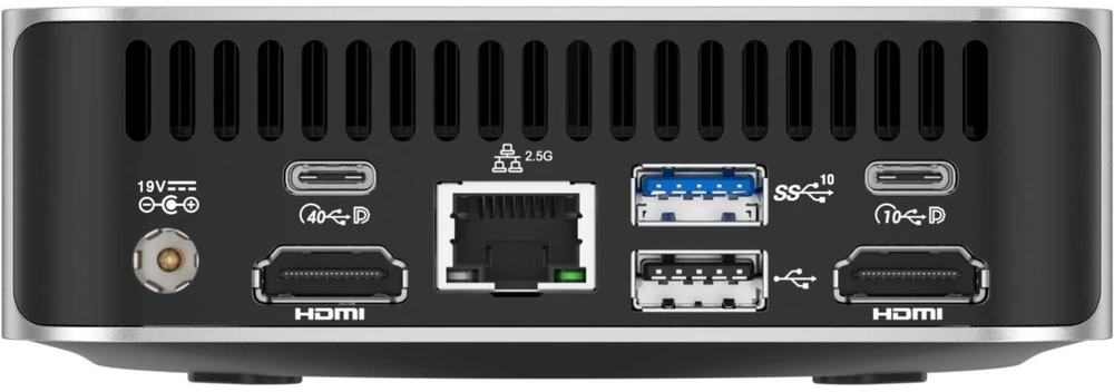 Komputer GEEKOM Mini A6 Sidabrinis RYZ7 6800/16GB/1TBSSD/W11Pro (GMA6R76800-161-EU)