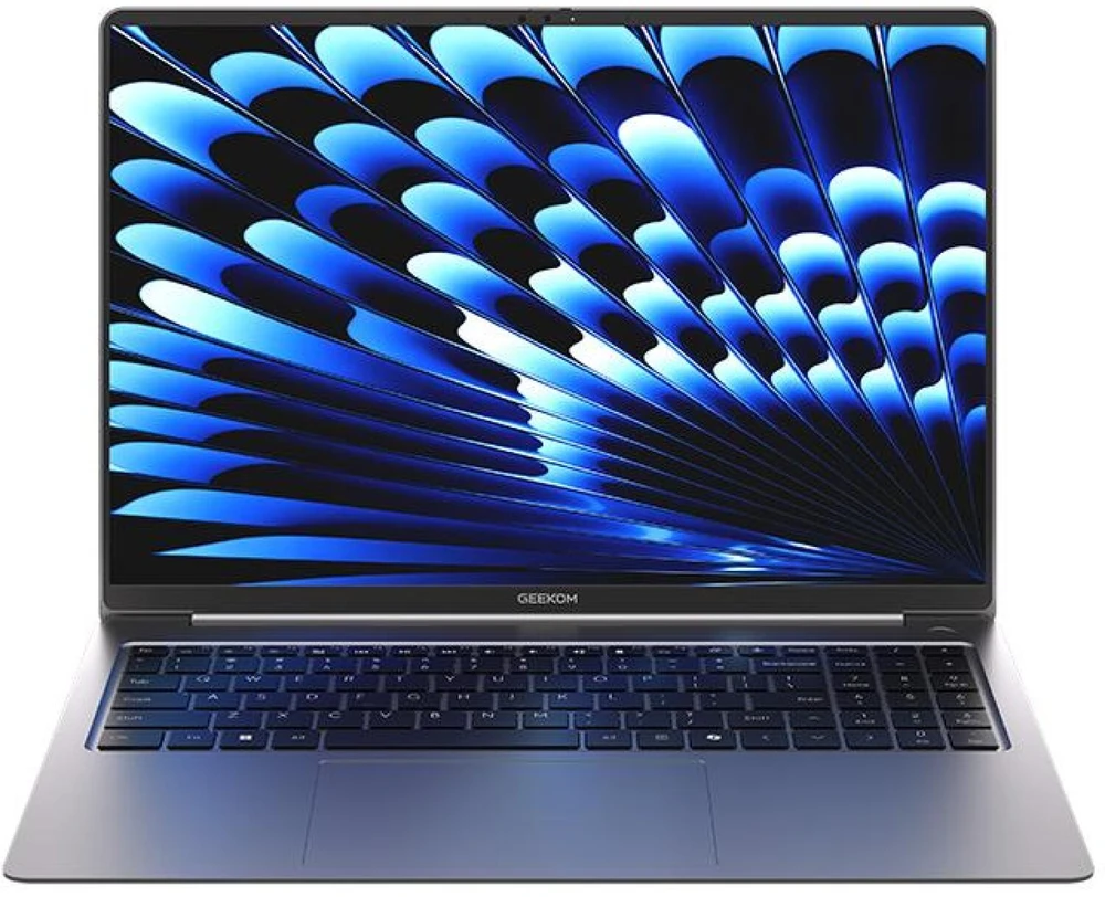 Nešiojamas kompiuteris - GEEKOM GeekBook X16 Pro | Core Ultra 5 125U | 16 GB | 500 GB SSD | 16" | Wi‑Fi 6E | Win11 | Titano pilka
