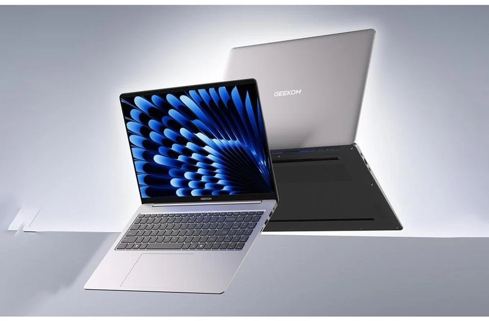Nešiojamas kompiuteris - GEEKOM GeekBook X16 Pro | Core Ultra 5 125U | 16 GB | 500 GB SSD | 16" | Wi‑Fi 6E | Win11 | Titano pilka