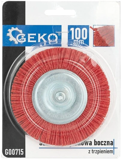 Geko Nailoninis šoninis šepetys, 100 mm kotas (100)