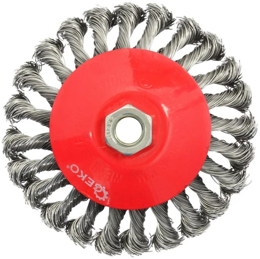 Geko šoninis pintas vielinis šepetys 125 mm M14 (G00607)