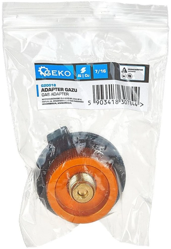 Geko Dujų adapteris kasetėms 7/16 (500) (5903418307844)