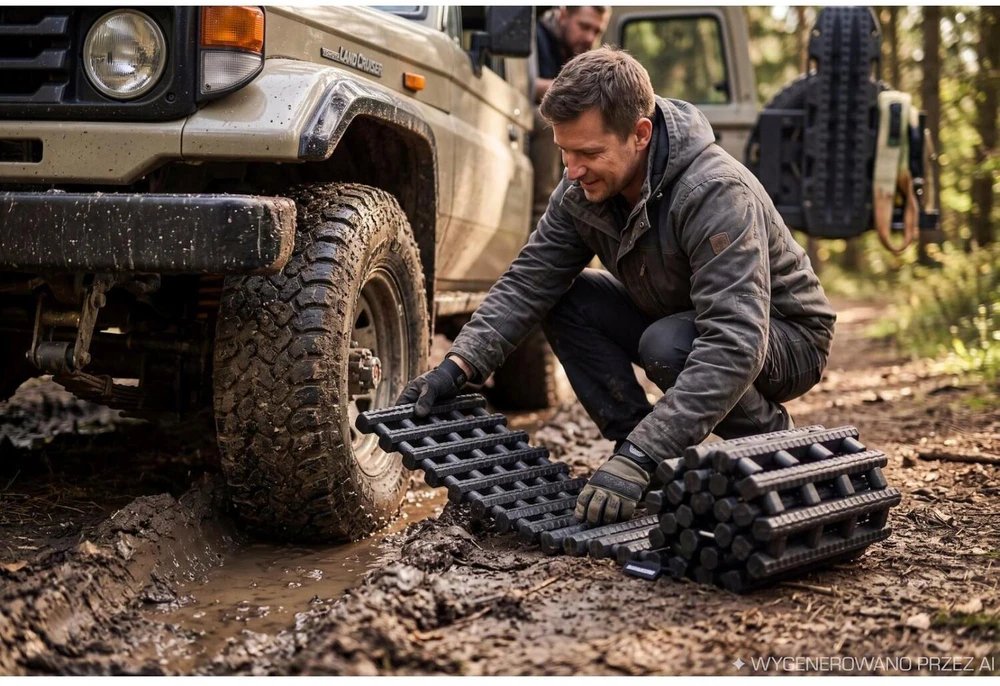 Geko Automobilinė traukos kilimėlė 150 cm (5903418307745)