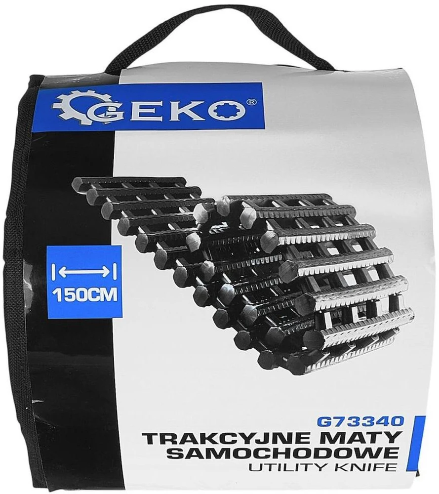 Geko Automobilinė traukos kilimėlė 150 cm (5903418307745)