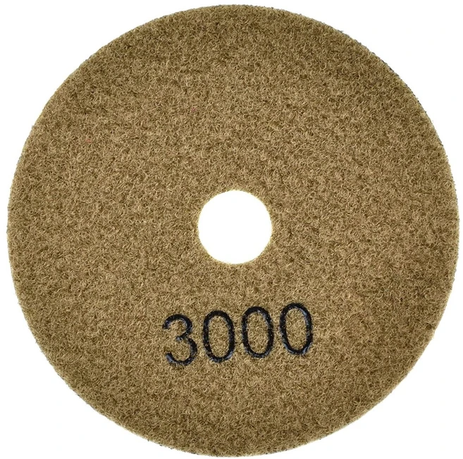 Geko Poliravimo diskas sausam akmens masės šlifavimui 100 mm GR3000 (25/250))
