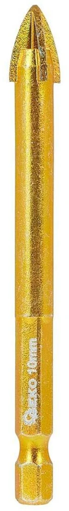 Grąžtas Geko Grąžtas stiklui ir keramikai HEX 10mm (500)