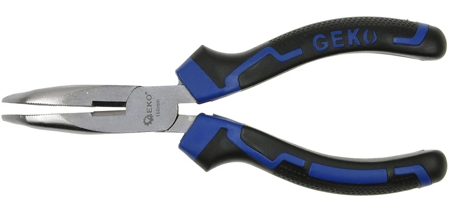 Geko szczypce wydłużone wygięte 160mm premium (G00807)
