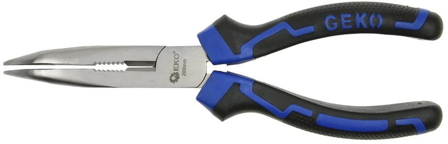 Geko szczypce wydłużone wygięte 200mm premium (G00808)