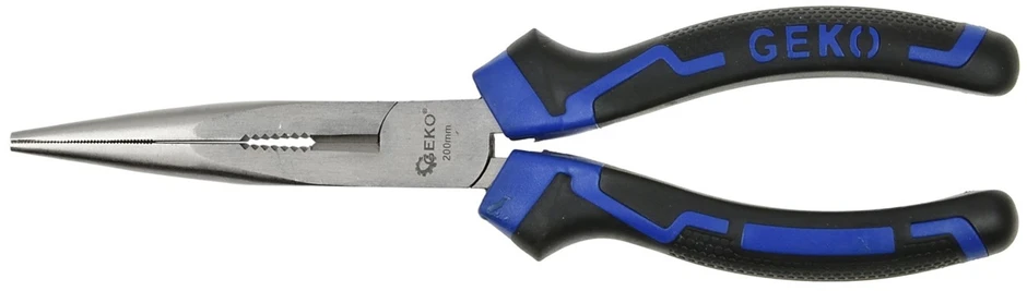 Geko szczypce wydłużone proste 200mm premium (G00804)