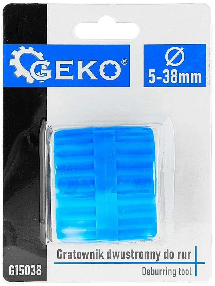 Geko Dvipusis vamzdžių dilinimo įrankis 5-38 mm (100)