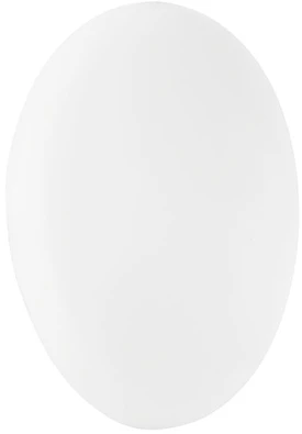 Geko 05-jų dalių durų kamštis - lipnus sienoms, 40 mm (spalva: balta) (400)