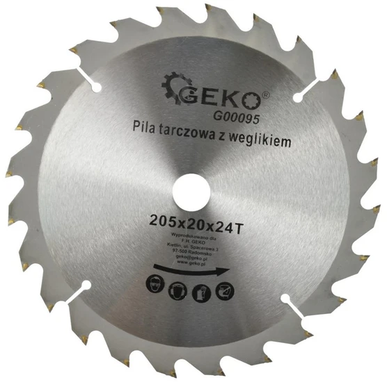 Geko tarcza do drewna 205x20x24T (G00095)