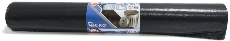 Geko Worki na śmieci 160L (rolka 10vnt) - juoda (15)