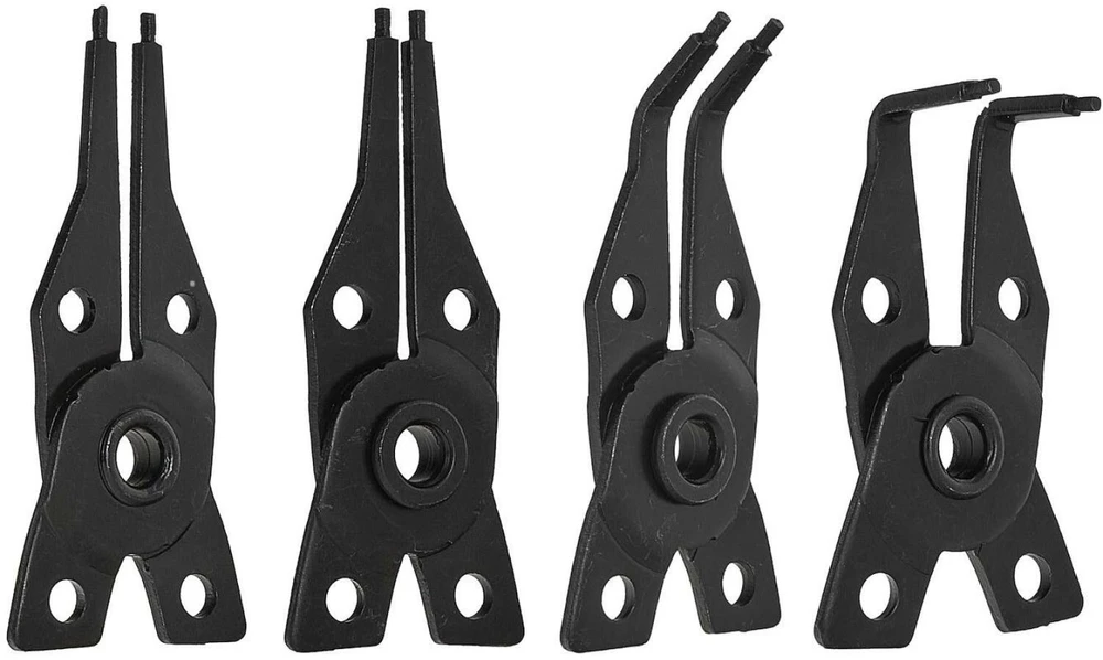 Geko Seegerio segtukų replės su keturiais keičiamais antgaliais 160mm (12/60)