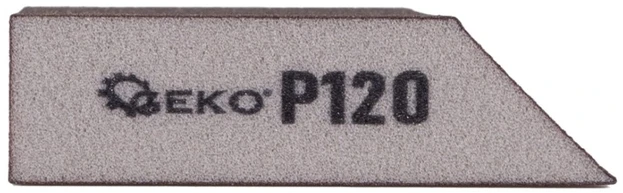 Geko Šlifavimo kaladėlė įstriža 125x90x25mm P120 (250)