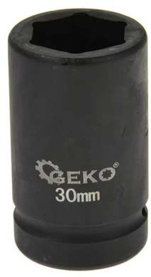 Geko Nasadka smūginis 1'' 30mm juoda (50)