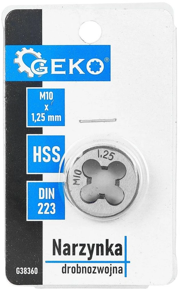 Geko Sriegimo plokštė M10 x 1,25 mm (150/300)
