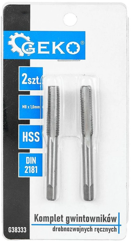 Geko rankinių smulkiagyslių sriegimo staklių M8 x 1,0mm (Modelis