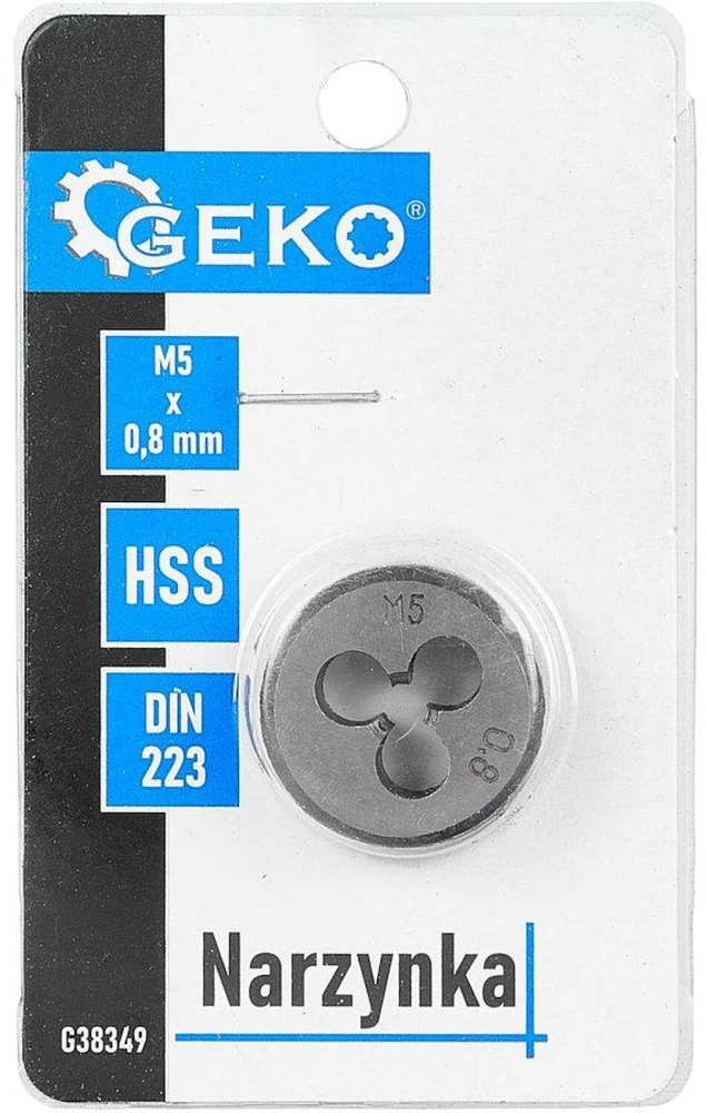 Geko Srieginis pjaustytuvas M5 x 0,8 mm (150/300)