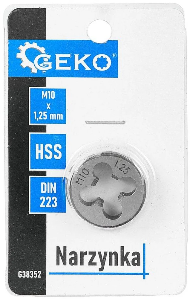 Geko Sriegimo plokštė M10 x 1,25 mm (150/300)