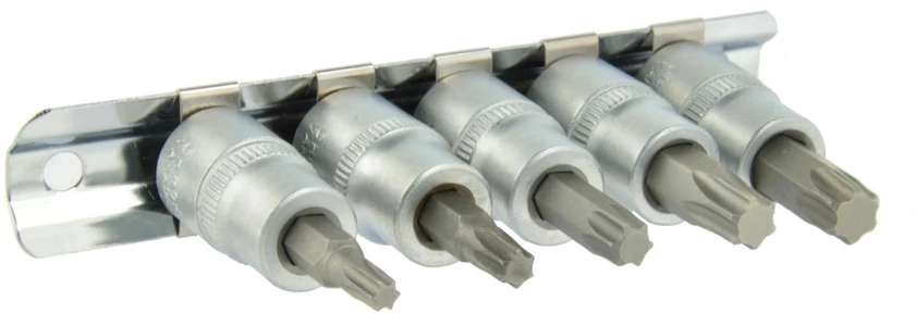 Geko 5el.komplektas kl.trzp.torx T25-50 3/8'' CRV( 10/30)
