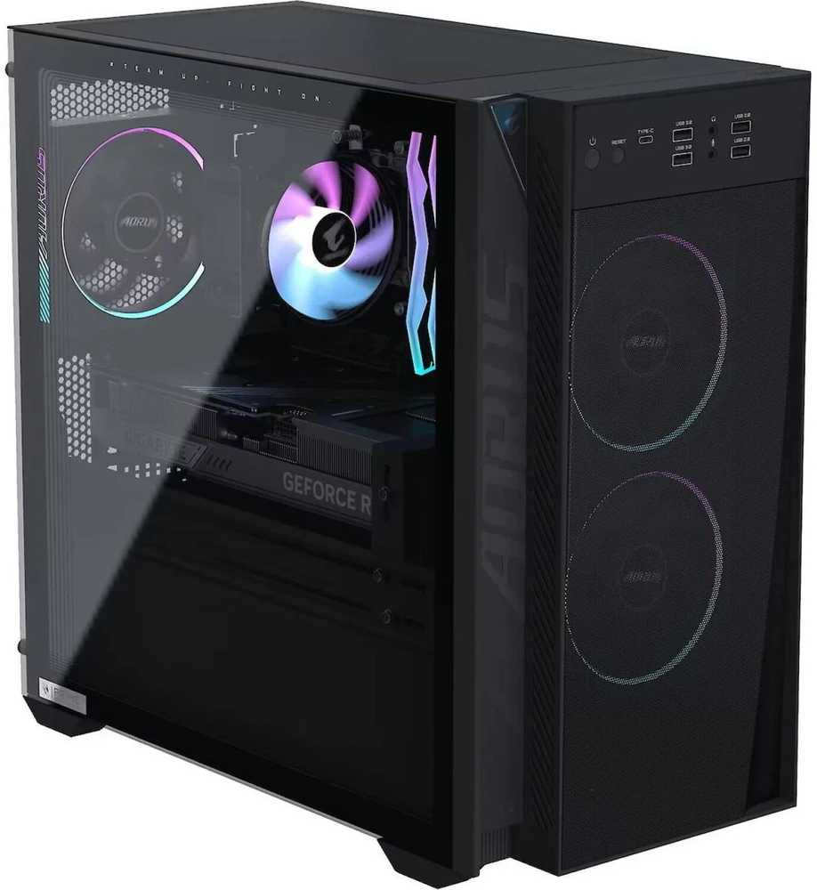 Stacionarus kompiuteris Gigabyte AORUS PRIME 3 pelitietokone, Windows 11 Home (AP3A7N6T-5110)