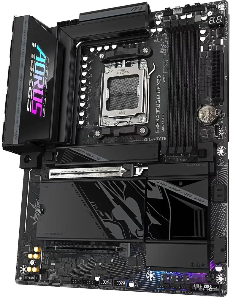 Pagrindinė plokštė GIGABYTE B850 AORUS ELITE X3D AMD B850 AM5 lizdas ATX