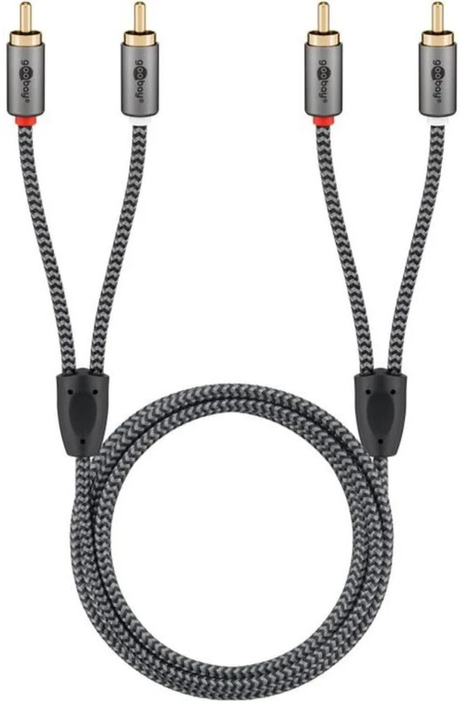Goobay Gogobay Plus stereo kabelis, 5,0 m