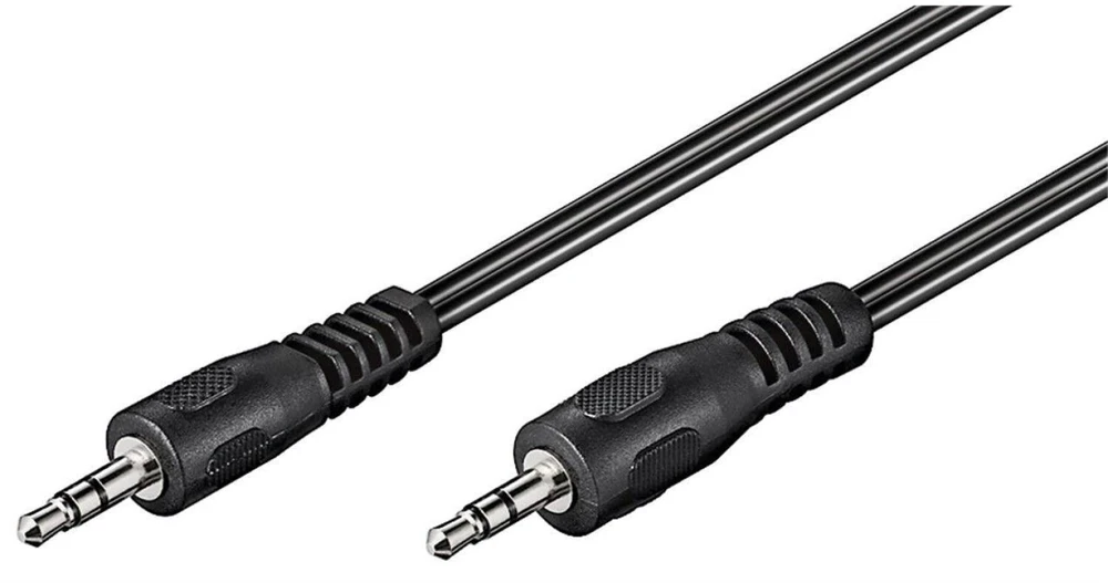 Goobay | AUX garso jungties kabelis | 50449 | 3,5 mm vyriškas (3 kontaktų, stereo) | 3,5 mm vyriškas (3 kontaktų, stereofoninis)