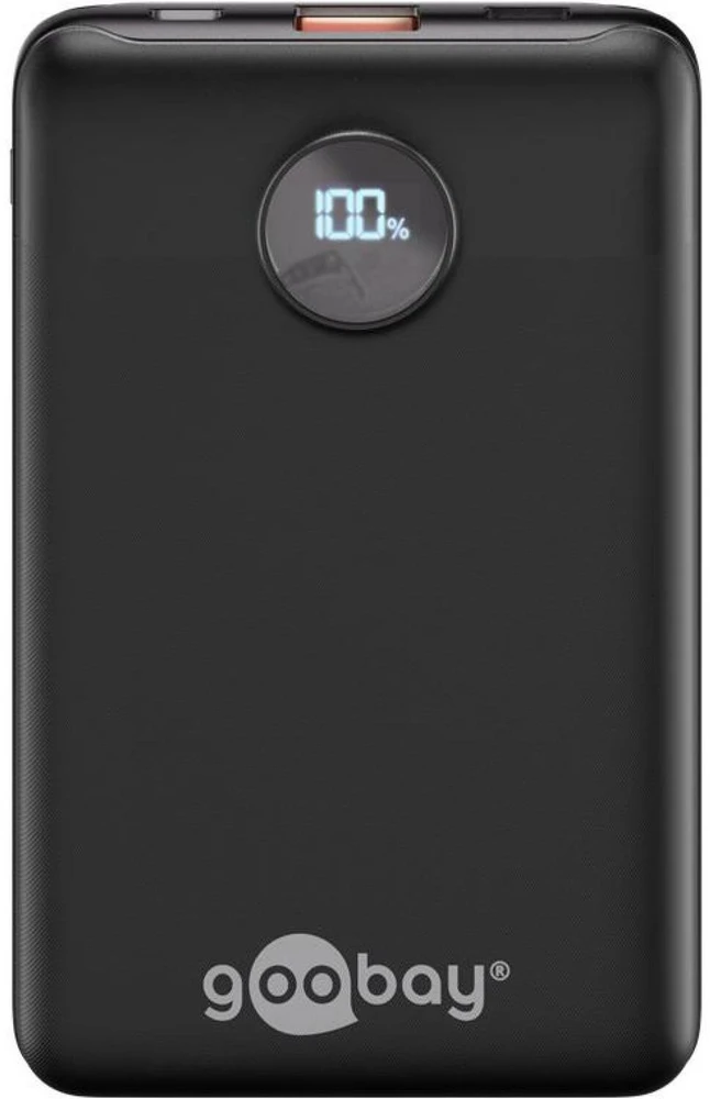 Powerbank Goobay Powerbank kompaktowy 10.000 mAh