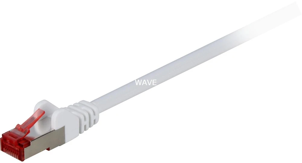 Goobay GB CAT6 VERKKOKAAPELI, S/FTP, VALKOINEN, 20M, LSZH